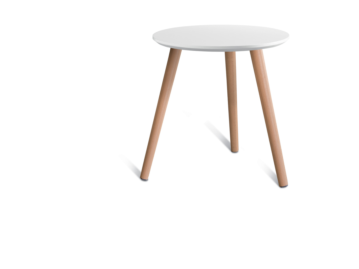 Table d’appoint en bois massif , le prix 13.99 € 
- Env. 40 x 40,5 cm (Ø x ...