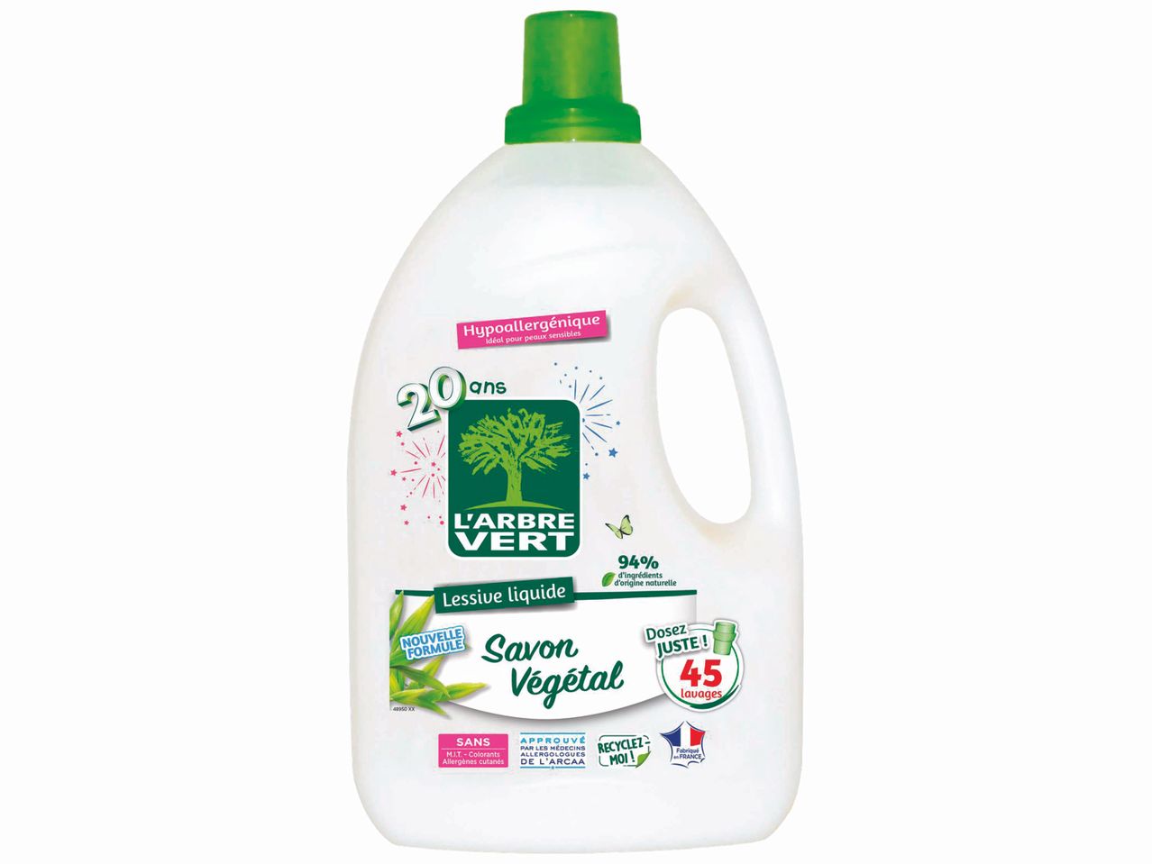 L&apos;Arbre vert lessive liquide savon , prezzo 6.85 EUR