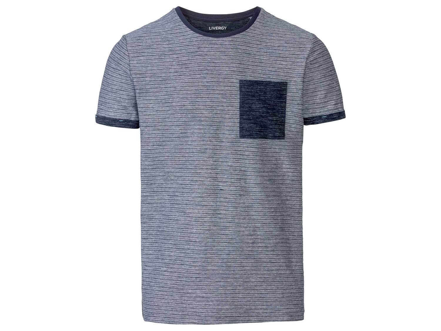 T-shirt Livergy, le prix 3.99 € 
- Du S au XL selon modèle.
- Ex. 100 % coton
Caractéristiques

- ...