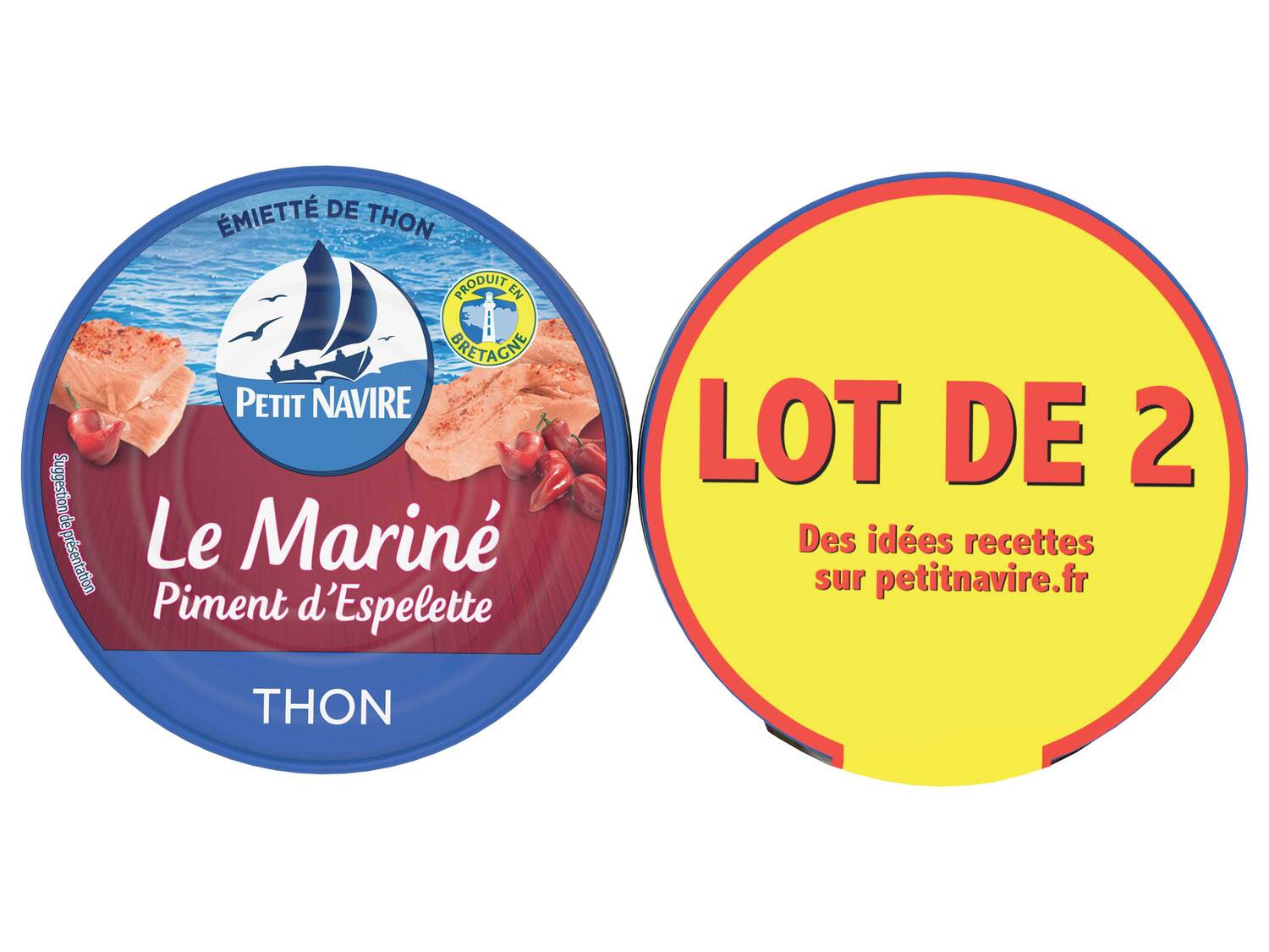 Petit Navire thon mariné , le prix 3.79 € 
- Au choix : tomates séchées ou ...