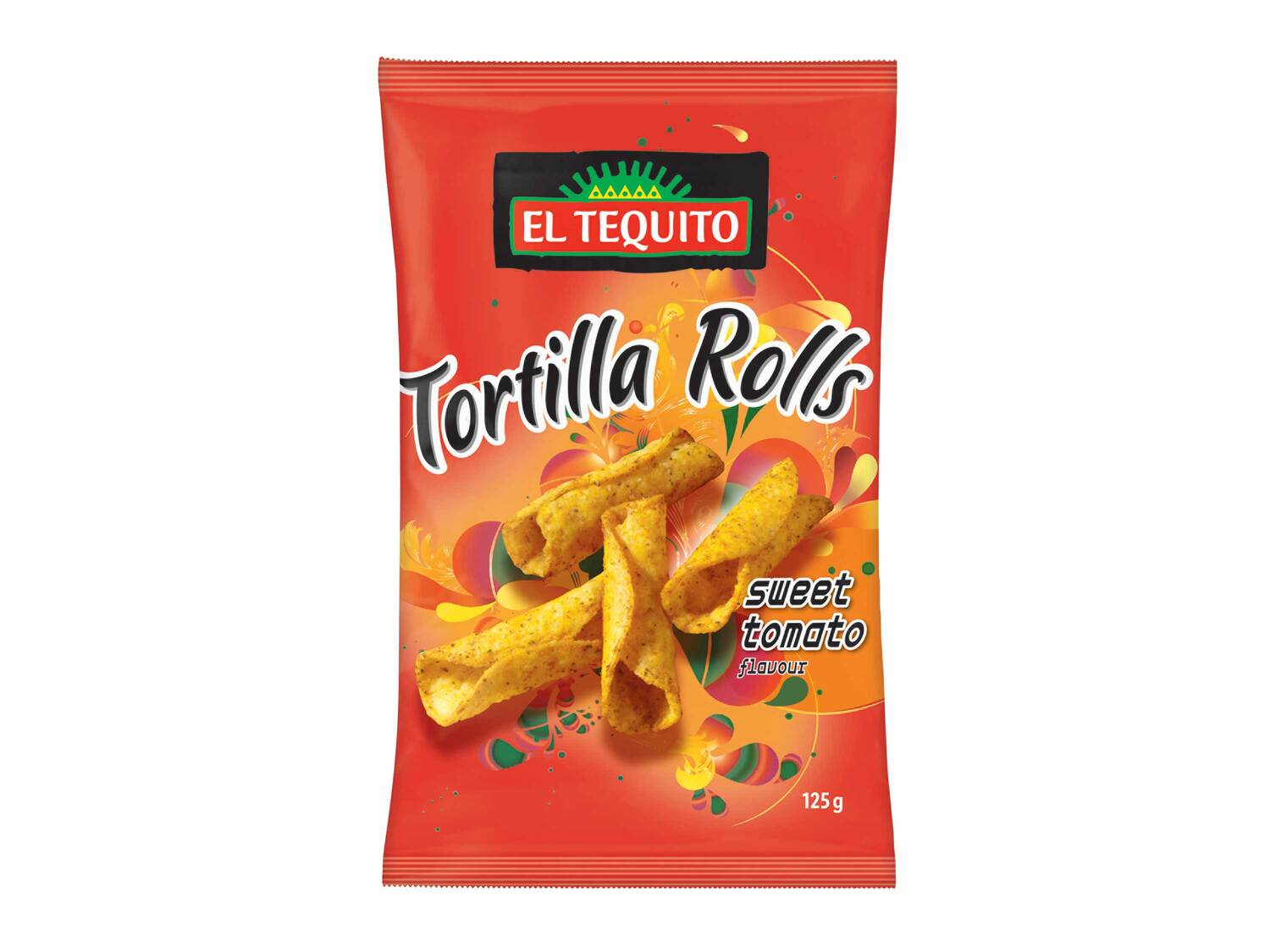 Tortilla Rolls chips , le prix 0.89 €  
-  Au choix : saveur fromage ou tomate