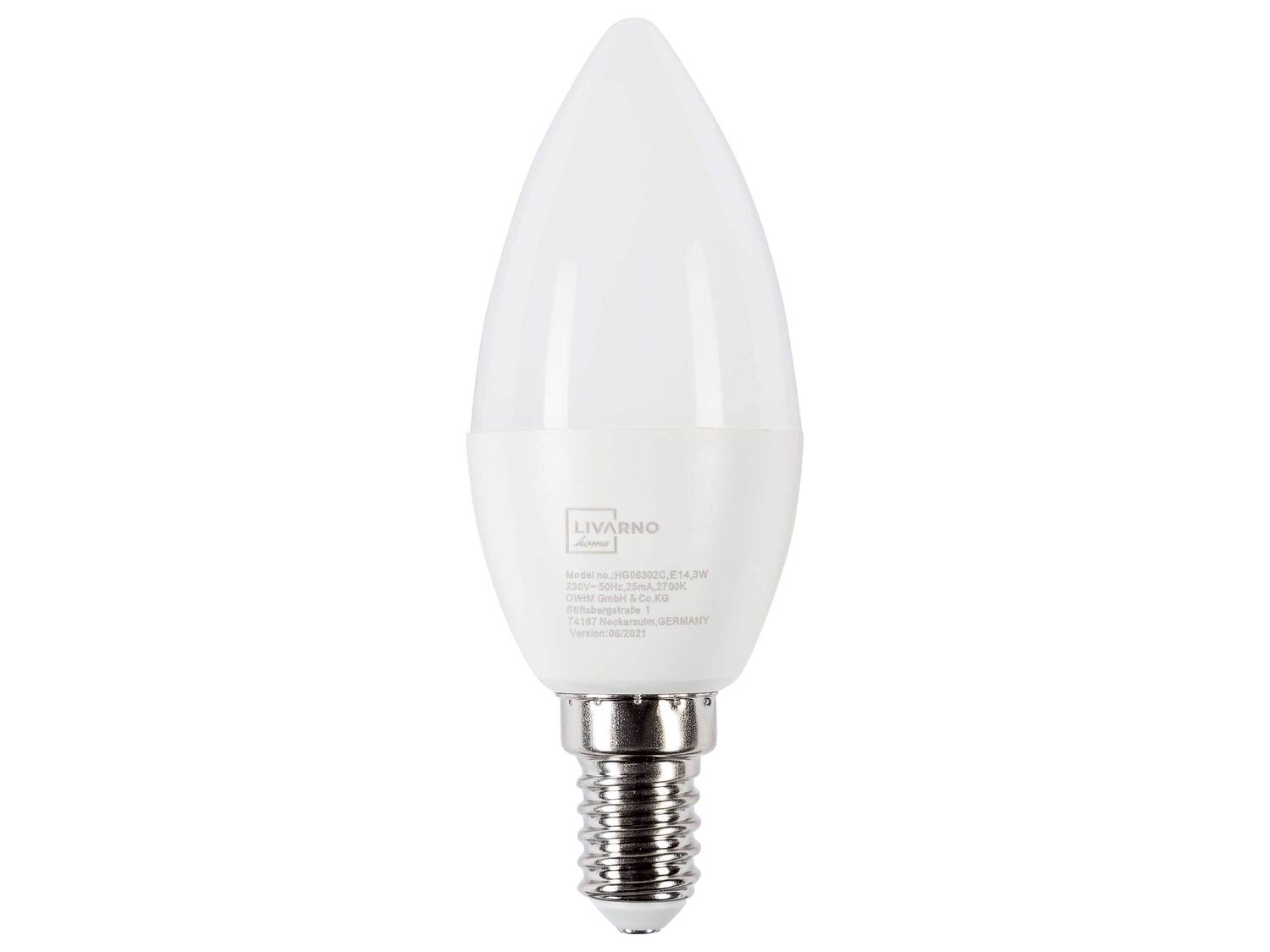 Ampoule LED , le prix 1.99 € 
- Au choix : E27, 3 W, 250 lm, ou E14, 3 W, 250 ...