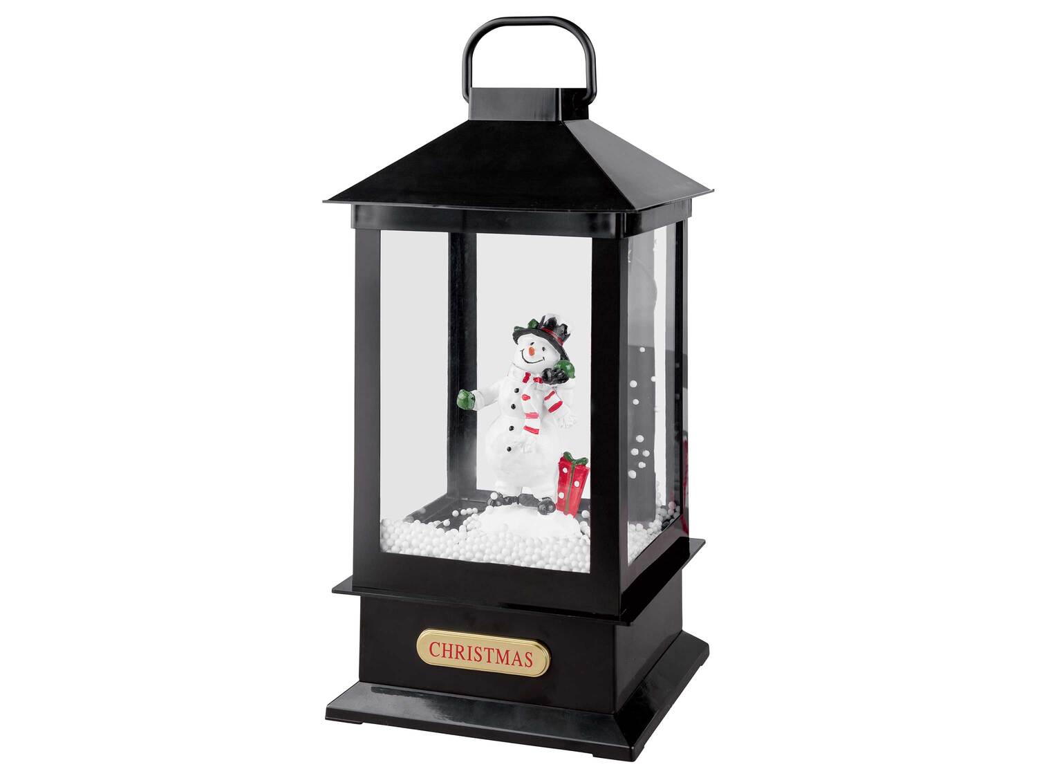 Lanterne LED avec effet tempête de neige et musique , le prix 9.99 &#8364; ...