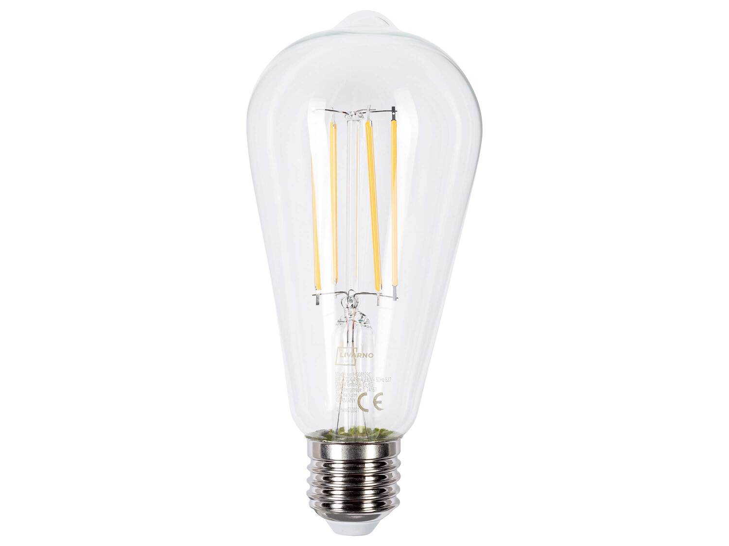 Ampoule LED à filament , le prix 2.99 € 
- Intensité variable : E27, 8 W, 806 ...