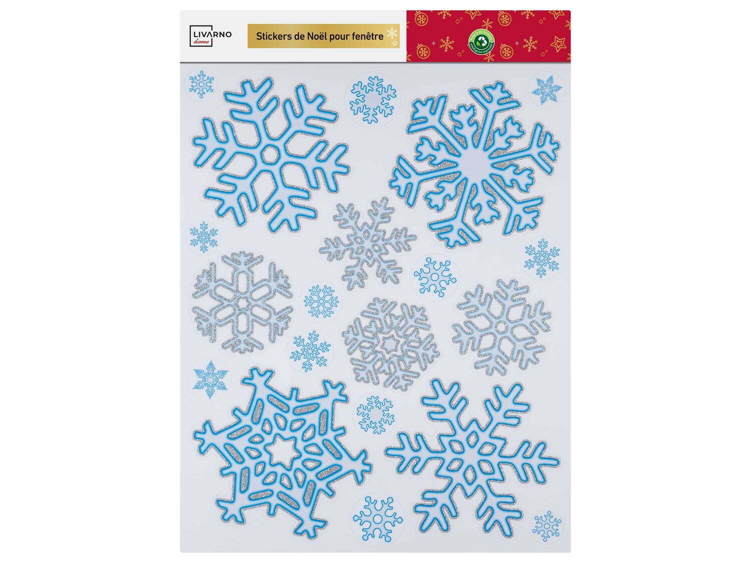 Stickers de fenêtre de Noël , le prix 1.29 &#8364; 
- Dimensions feuille : ...