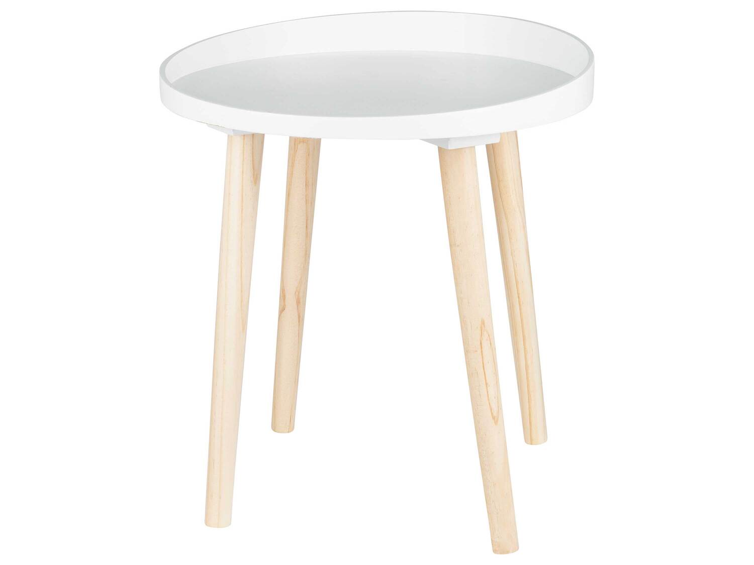 Table dappoint , le prix 13.99 € 
- Env. 40 x 44 cm (Ø x h)
- 5 kg max.
- ...