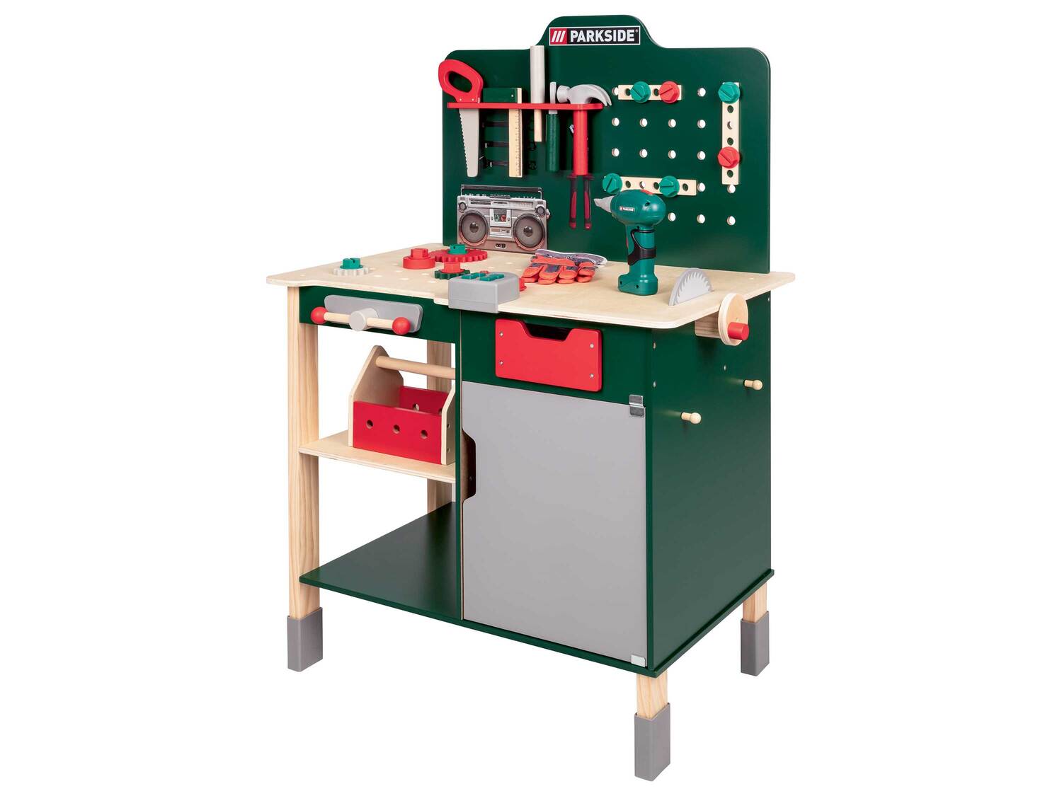 Établi en bois pour enfant , le prix 49.99 €
- Env. 68 x 97/101/103 ...