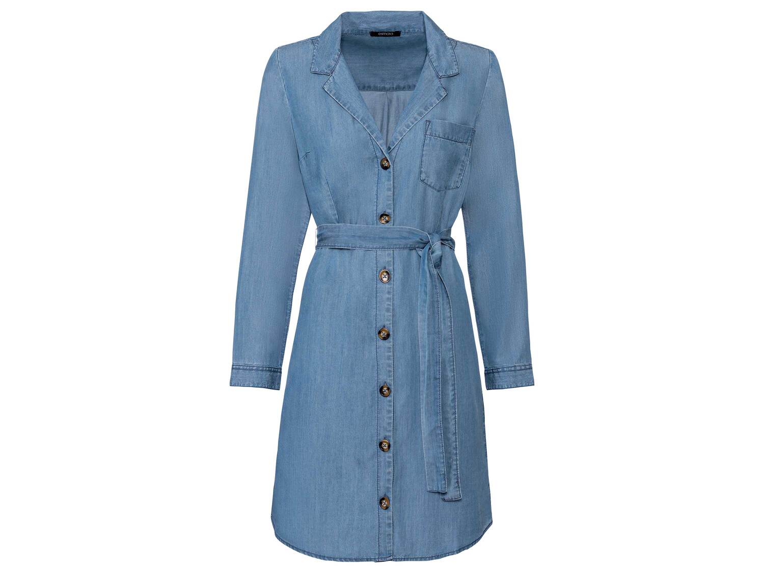 Robe , le prix 11.99 €
- Du 36 au 48 selon modèle
- Ex. 100 % lyocell (TENCEL™)
Caractéristiques
- ...