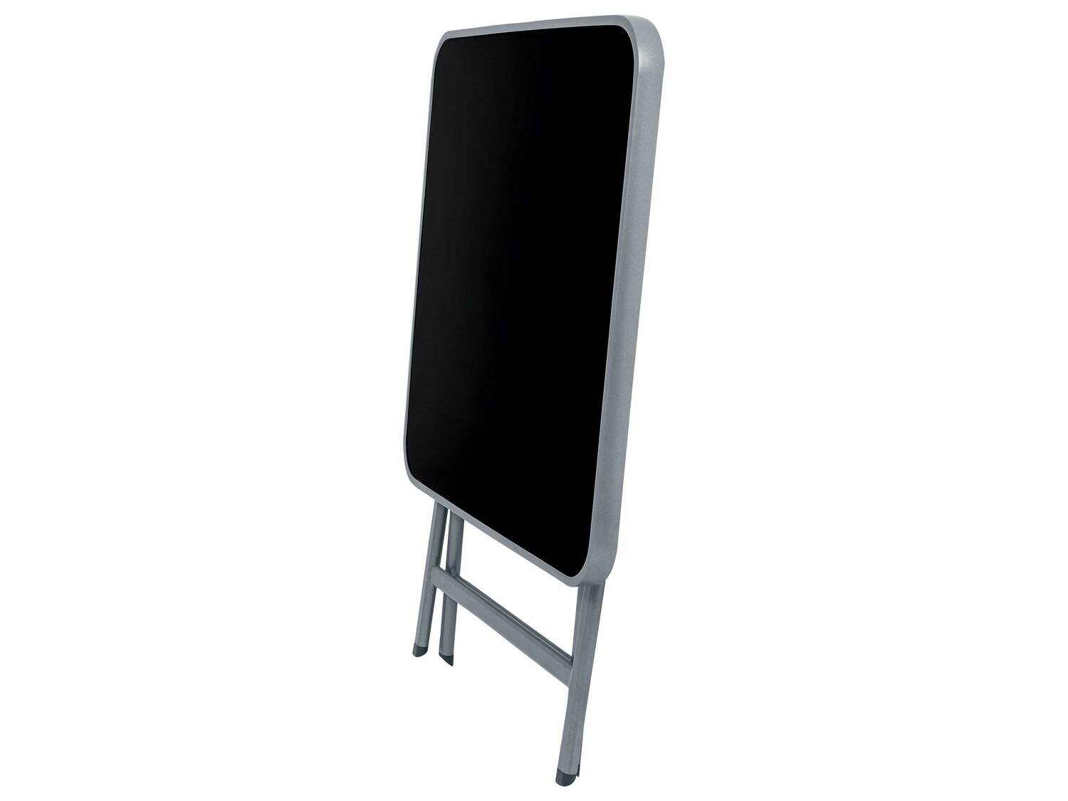 Table pliante en aluminium , le prix 49.99 &#8364; 
- Env. 70 x 70 x 70 cm (l ...