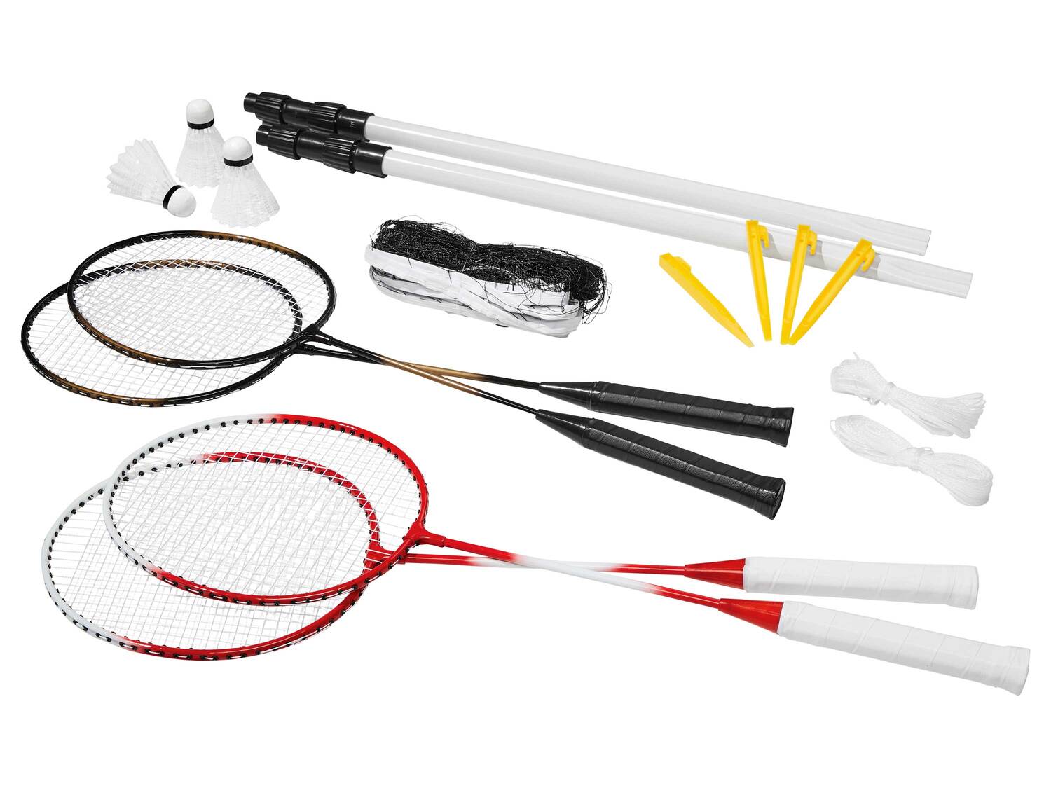 Set de badminton , le prix 14.99 &#8364; 
- Hauteur du filet r&eacute;glable ...