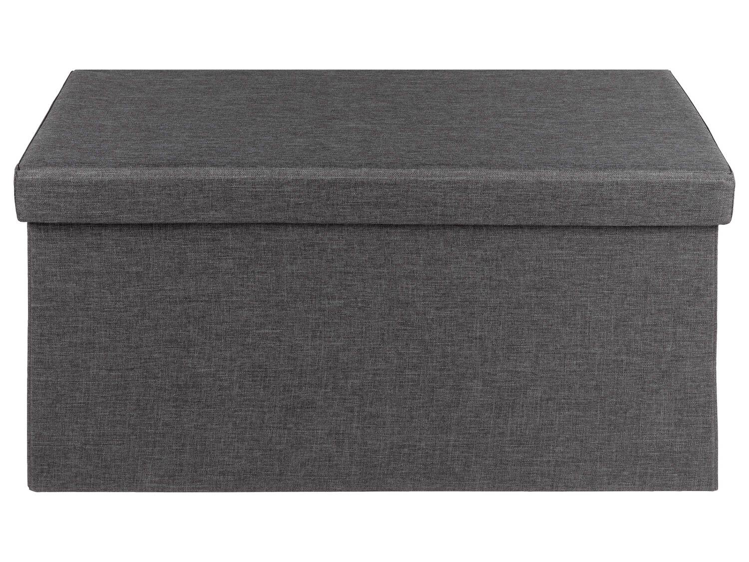 Banc-coffre , le prix 17.99 € 
- Env. 78 x 40 x 40 cm
- Env. 96 L
- 110 kg ...