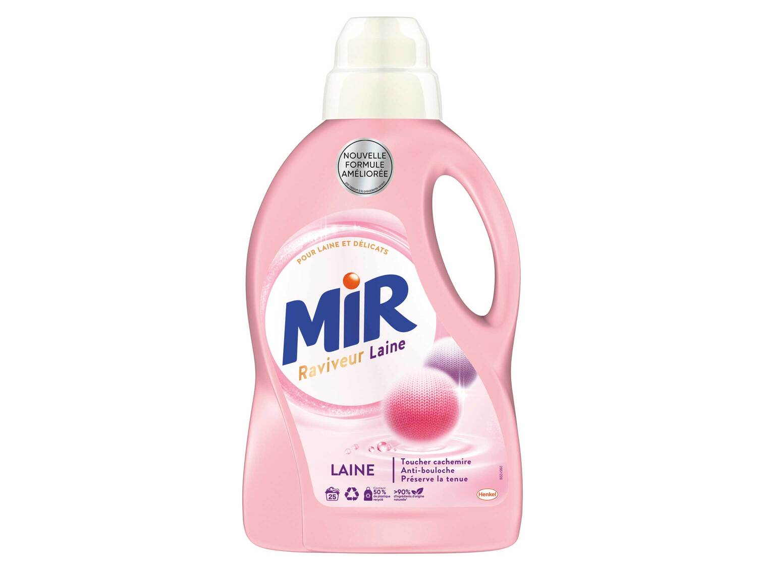 Mir lessive raviveur , le prix 3.63 &#8364; 
- Le produit de 1,5 L : 5,19 &euro; ...