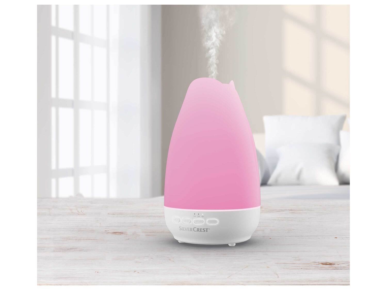 Diffuseur darômes à ultrasons , le prix 19.99 &#8364; 
- Produit une brume ...