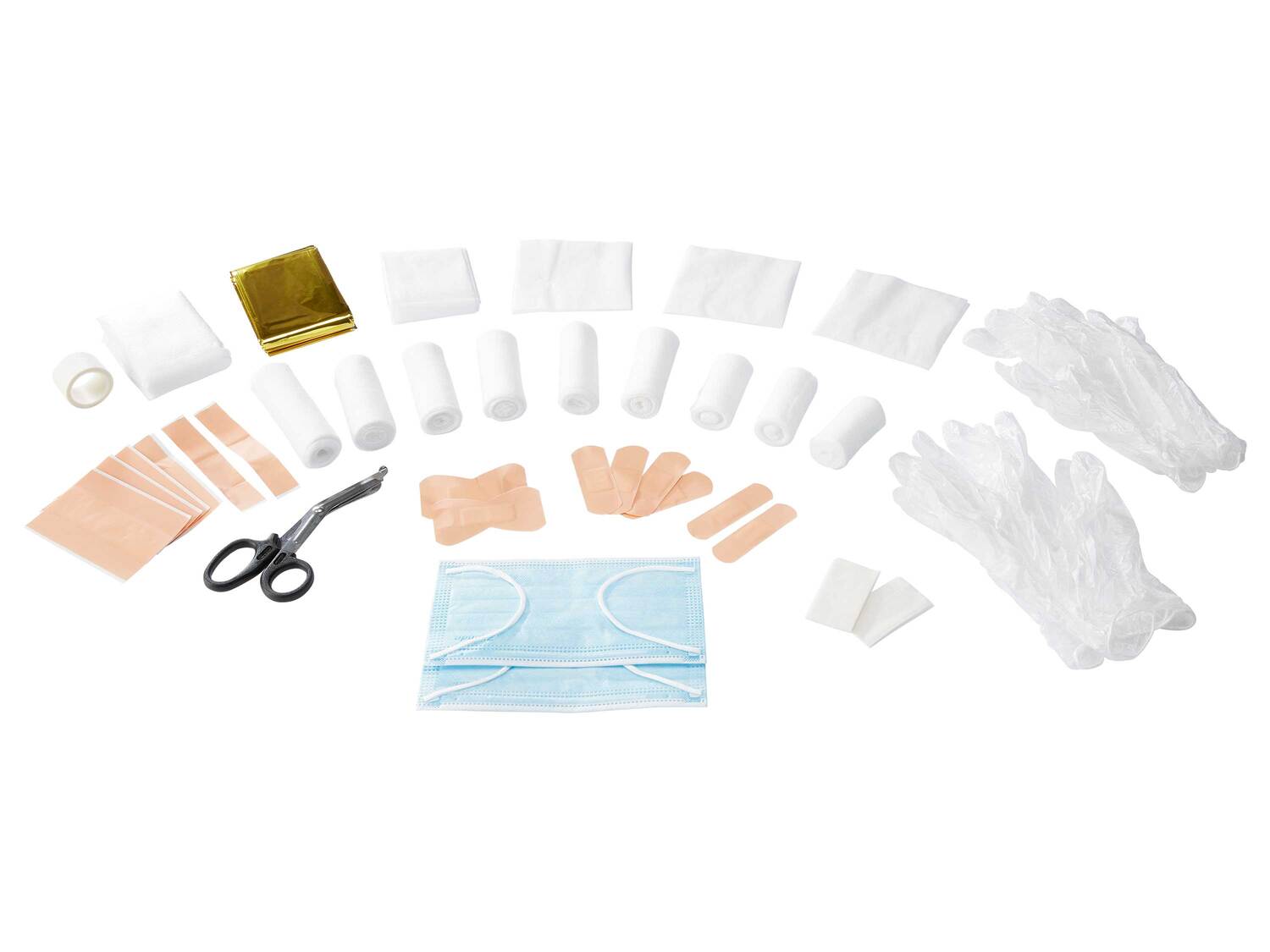 Trousse de secours pour voiture , le prix 6.99 &#8364; 
- 44 pi&egrave;ces
- ...