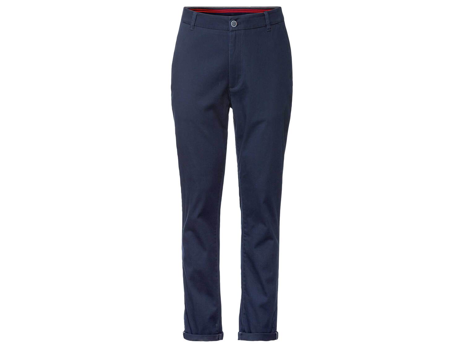 Pantalon chino , le prix 11.99 € 
- Du 38 au 48 selon modèle
- Ex. 98 % coton ...