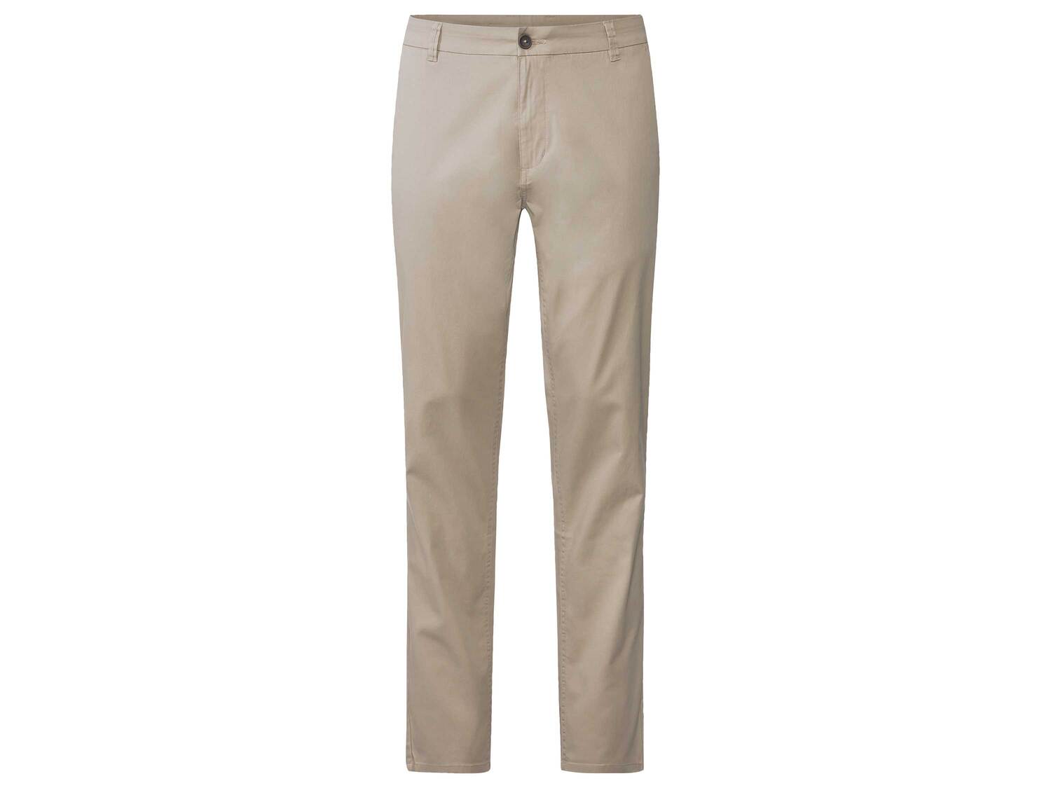 Pantalon chino , le prix 11.99 € 
- Du 40 au 50 selon modèle
- Ex. 98 % coton ...