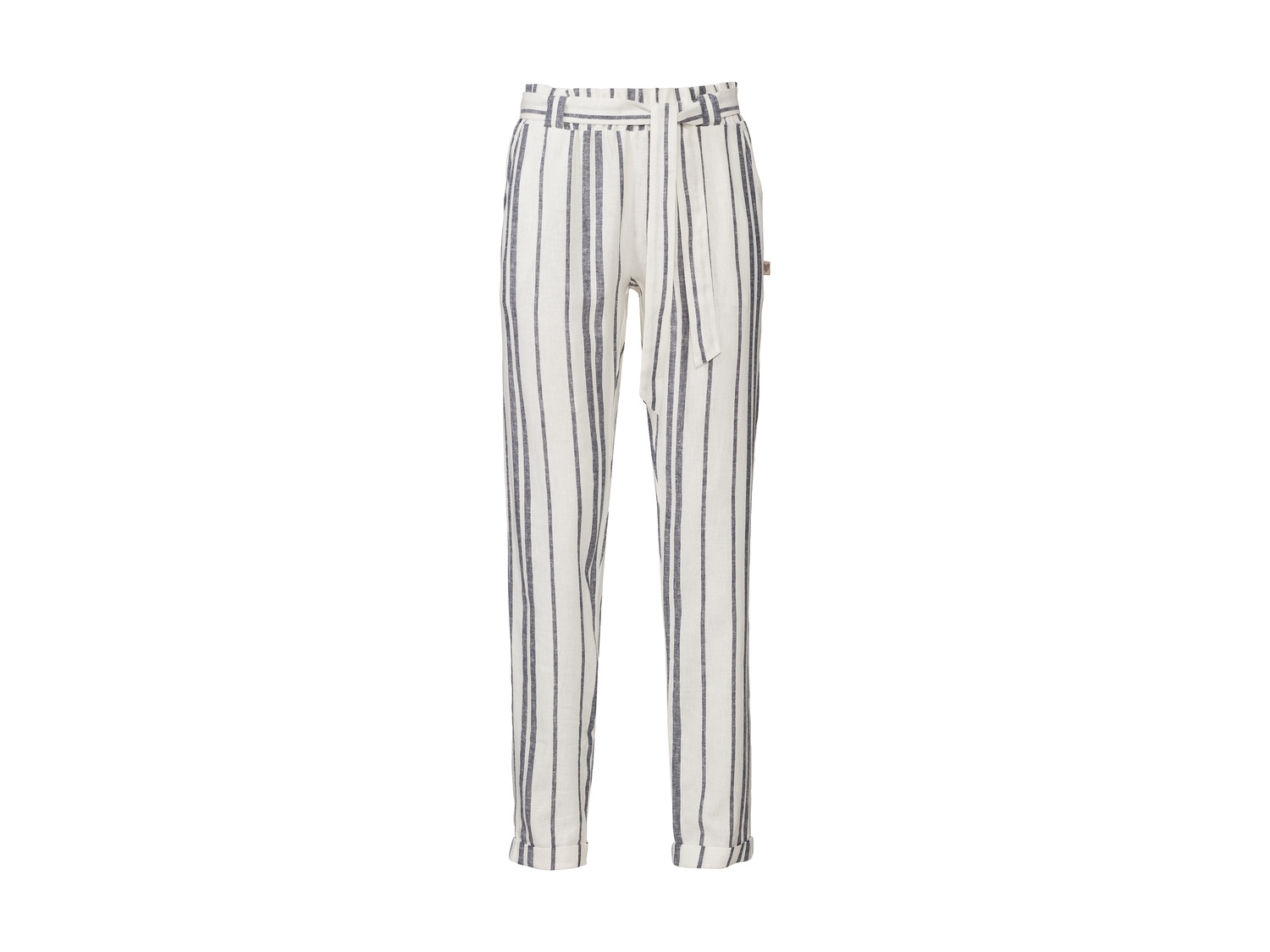 Pantalon en lin femme , le prix 9.99 € 
- Ex. 55 % lin et 45 % viscose (LENZING™ ...