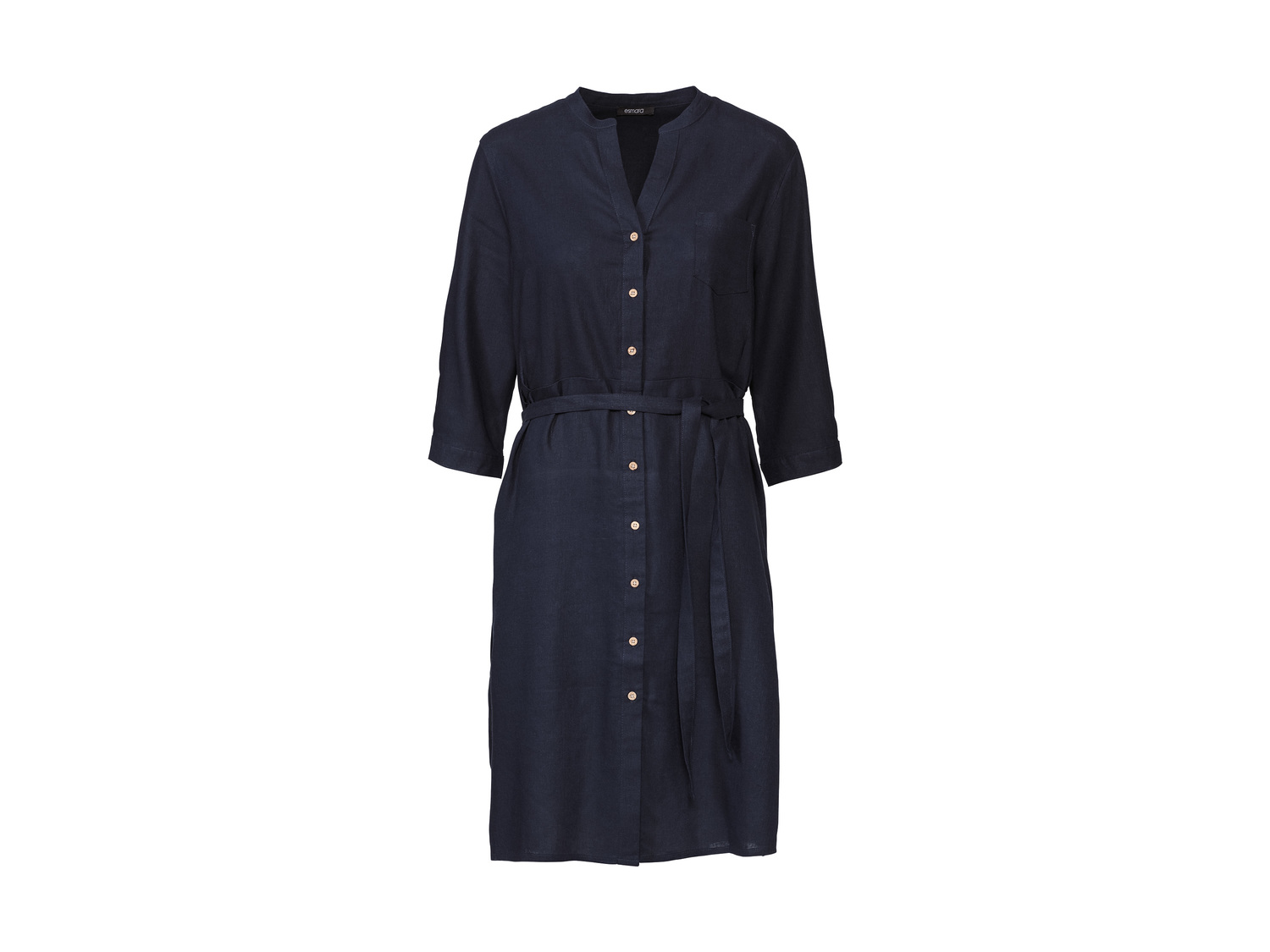 Robe chemise en lin femme , le prix 12.99 € 
- Ex. 55 % lin et 45 % viscose (LENZING™ ...