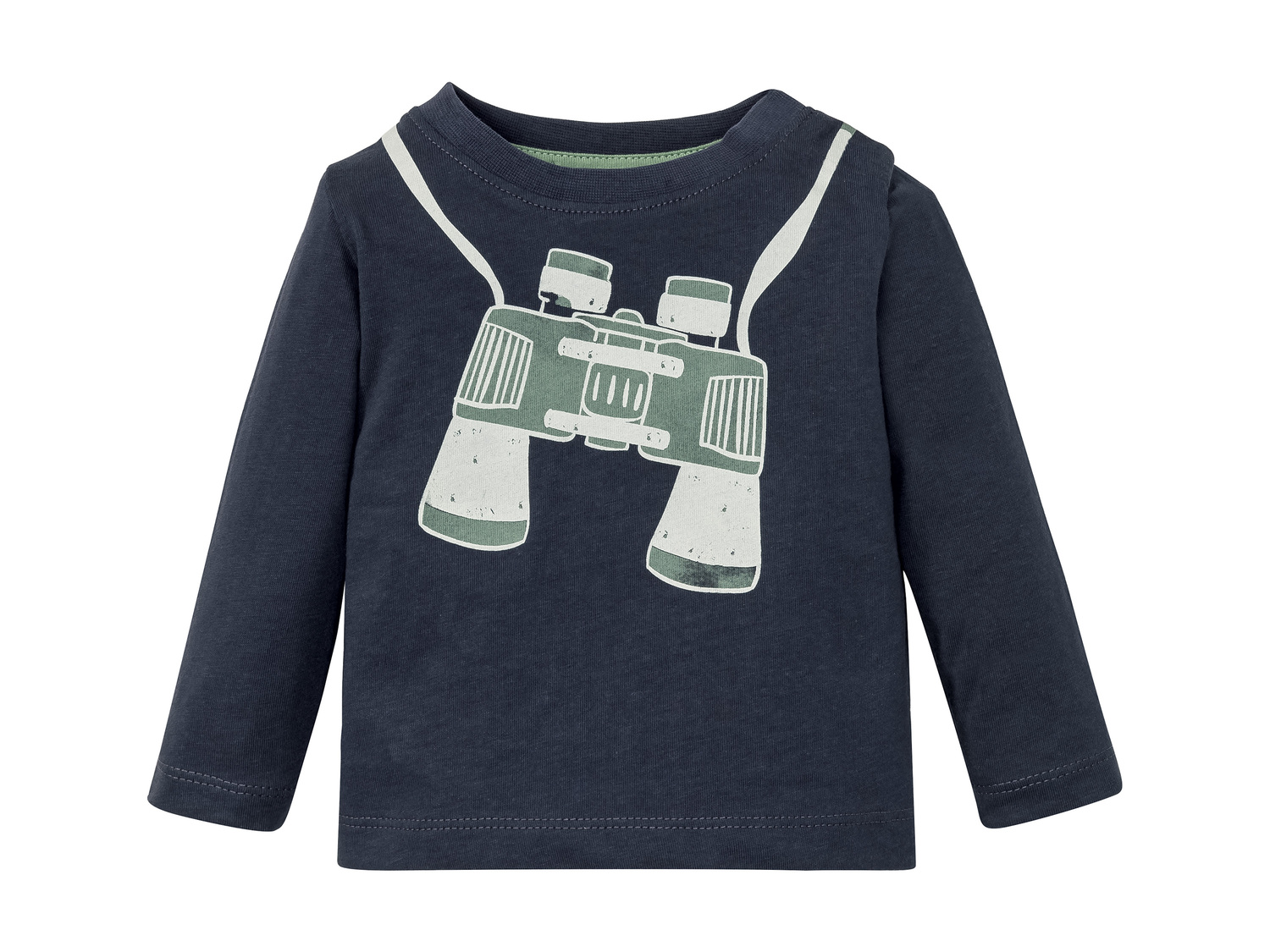T-shirt manches longues bébé fille ou garçon en coton , le prix 2.99 € 
- ...