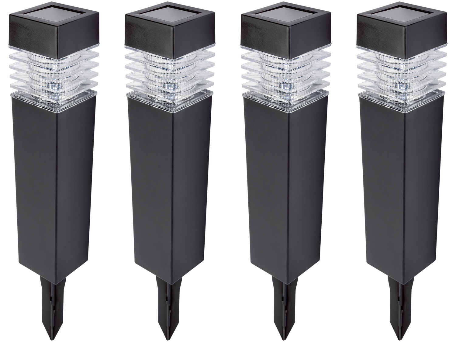Balises solaires à LED , le prix 11.99 € 
- Lot de 4
- Au choix : hauteur (avec ...