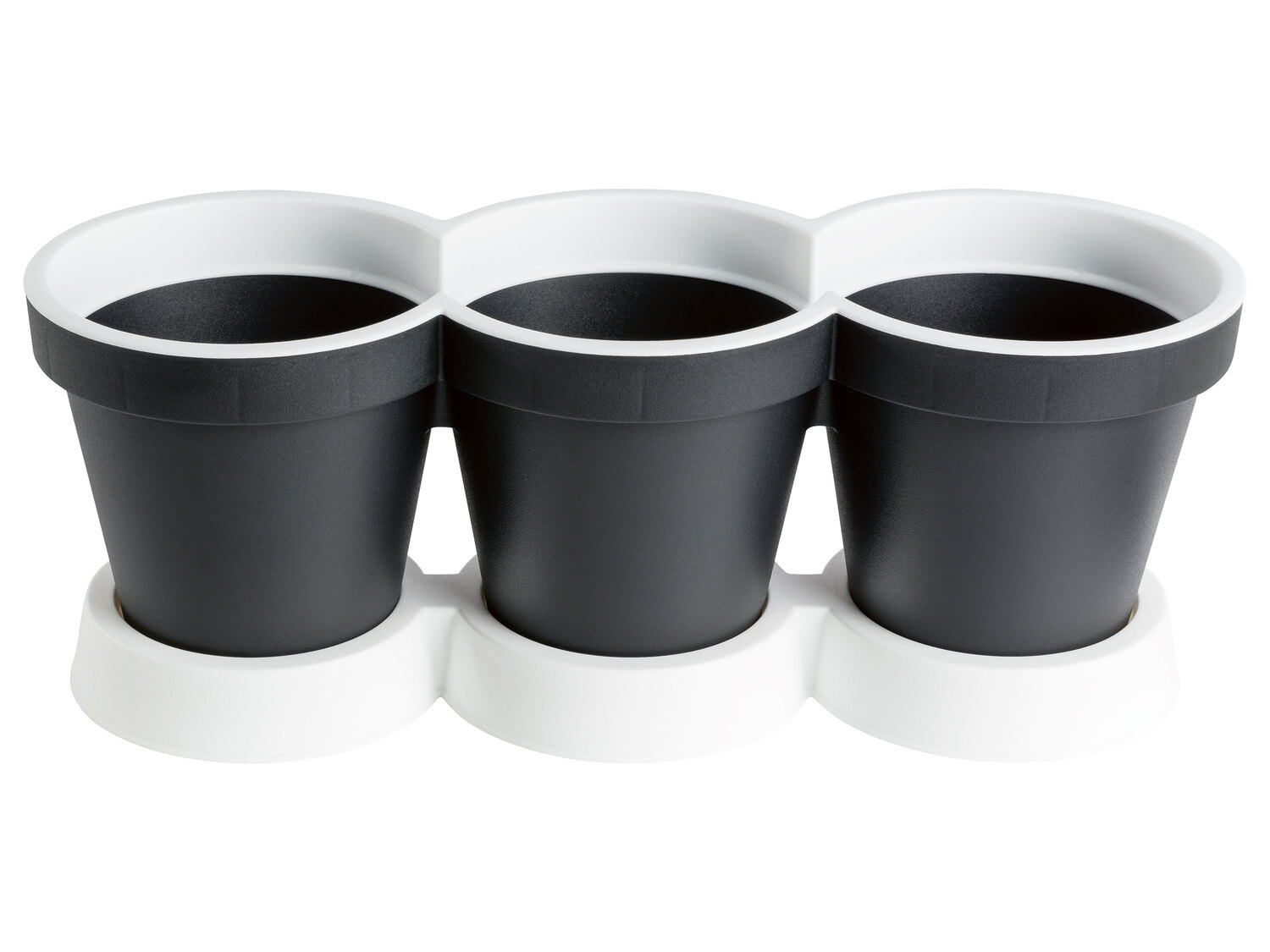 Triple cache-pot à herbes aromatiques , le prix 3.99 &#8364; 
- Adapt&eacute; ...