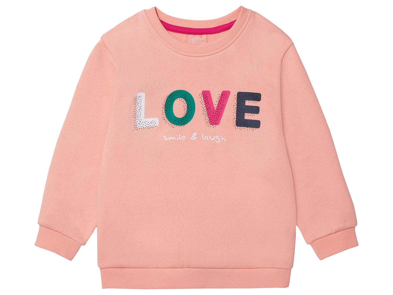 Sweat , le prix 5.99 € 
- Du 12-24 mois (86/-2 cm) au 4-6 ans (110-116 m) selon ...