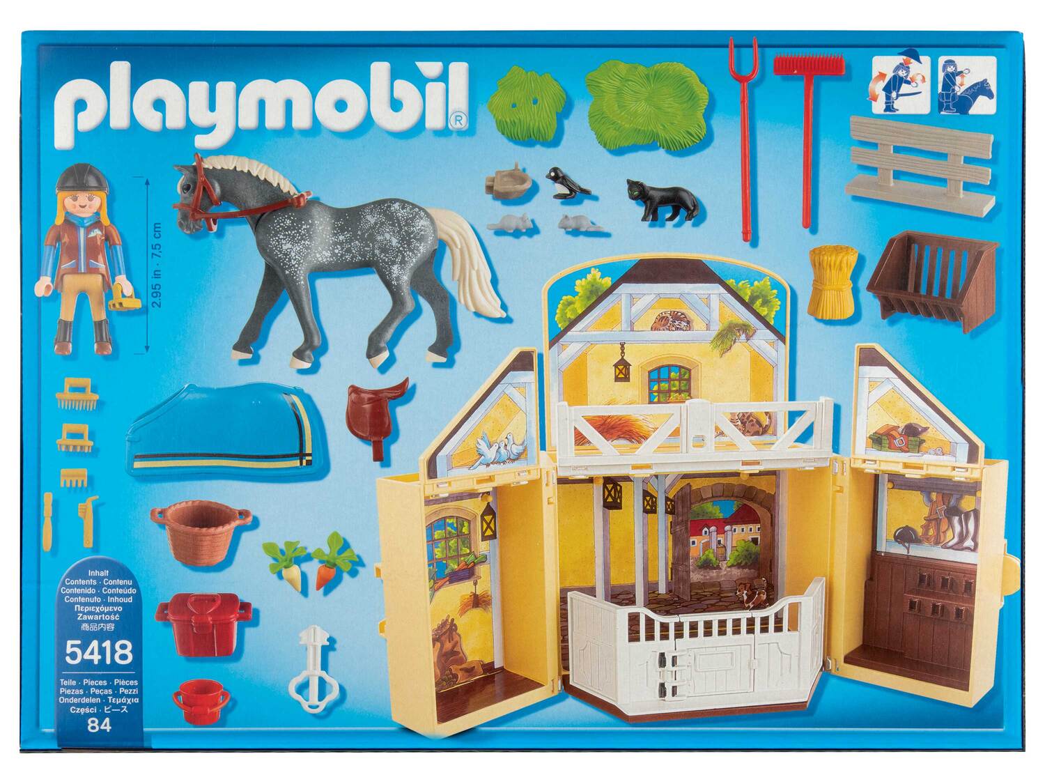 Set de jeu Playmobil , le prix 27.99 € 
- Au choix : Princesses : 76 pièces, ...
