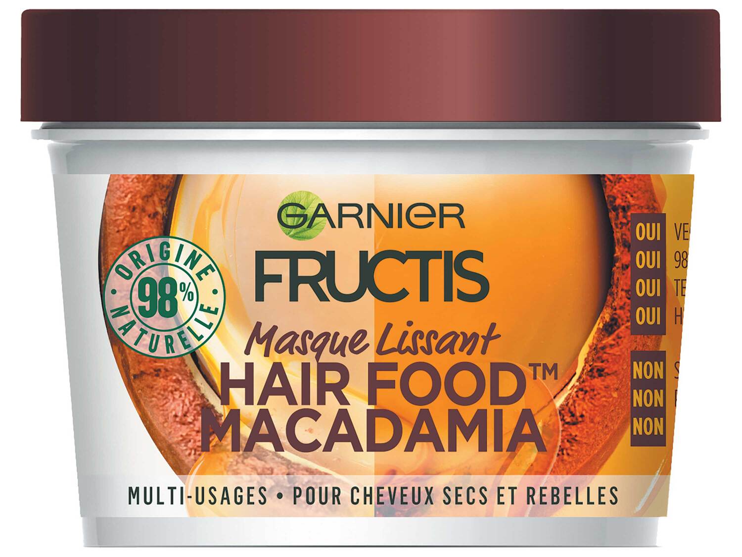 Fructis Hair Food masque , le prix 4.54 &#8364; 
- Vari&eacute;t&eacute;s ...
