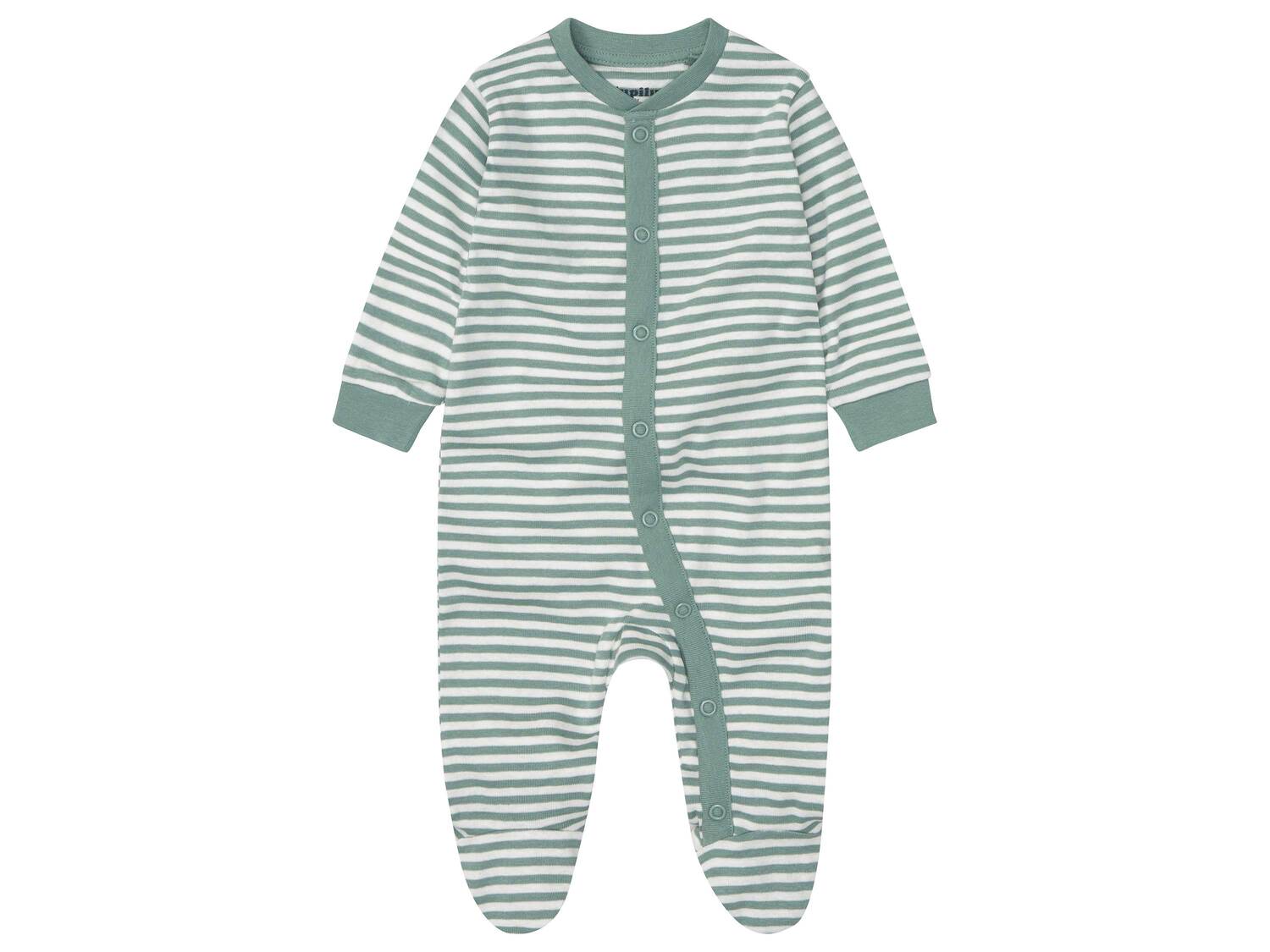 Pyjama en coton bio bébé , le prix 5.99 € 
- Du 2 mois (62 cm) au 24 mois (92 ...