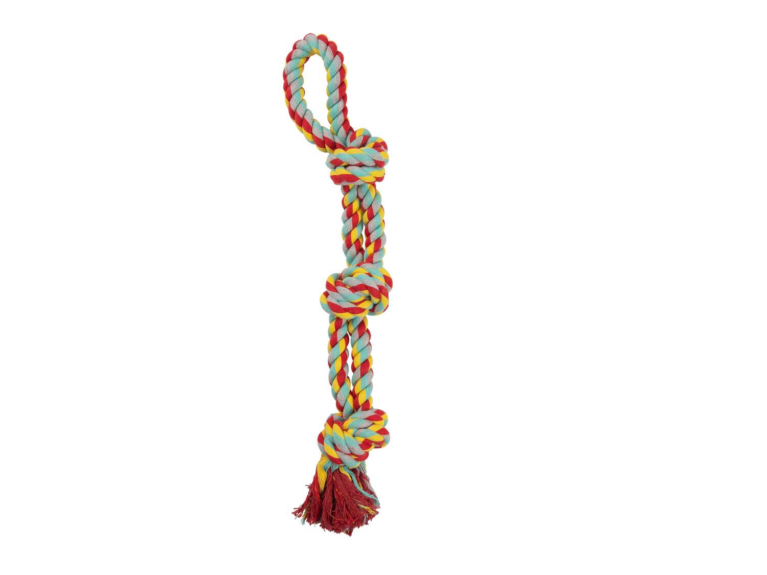 Jouet couineur ou corde à nœud pour chien , le prix 3.99 &#8364; 
Au choix ...