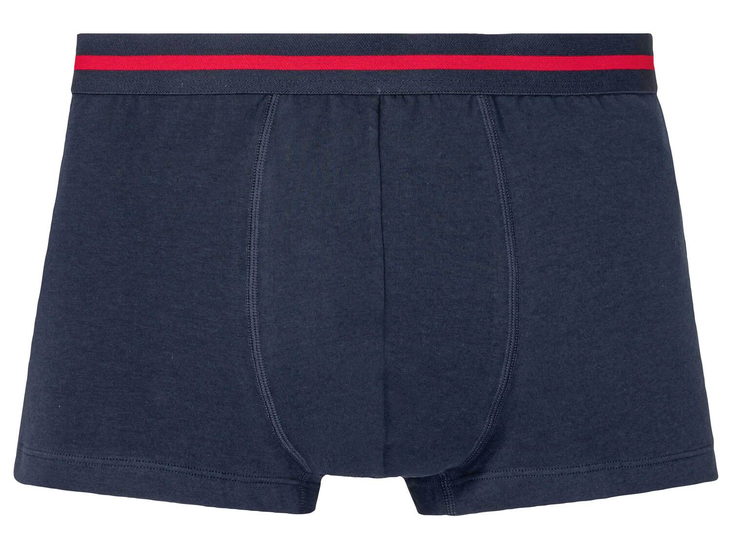 Boxers , le prix 6.99 € 
- Du S au L selon modèle
- Ex. 95 % coton et 5 % élasthanne ...