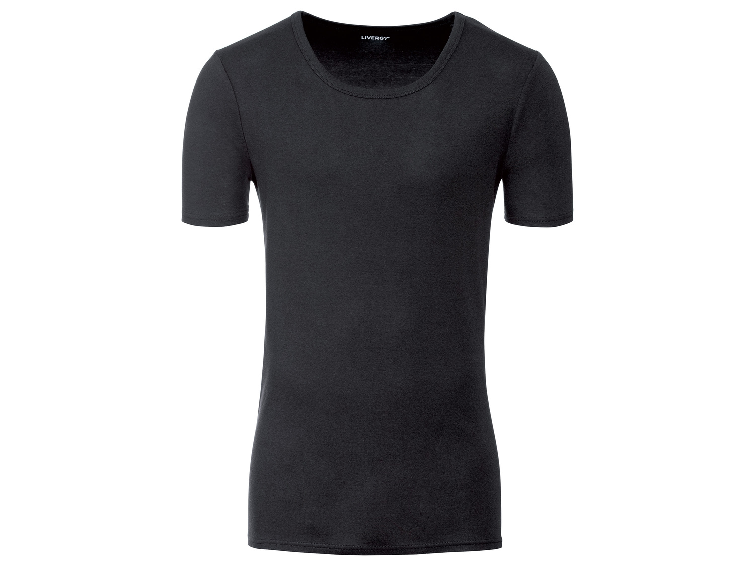 T-shirts homme Livergy, le prix 9.99 € 
- Ex. 100 % coton
- Du S au XL selon ...