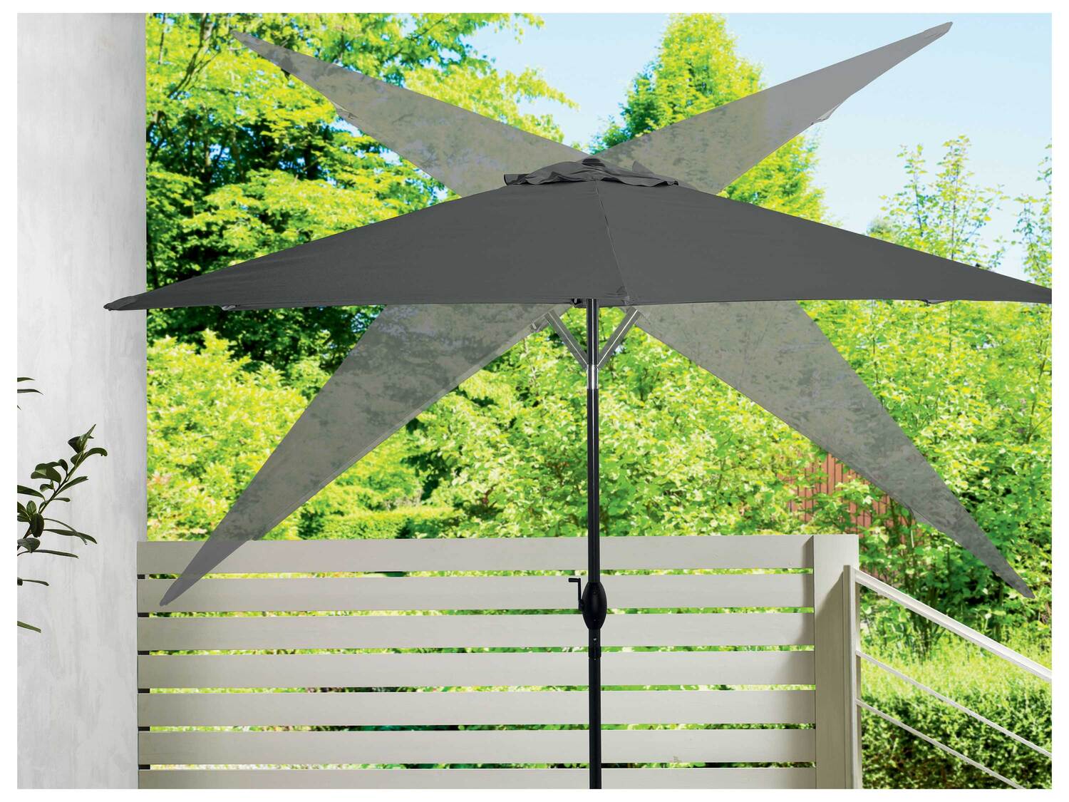 Parasol , le prix 39.99 &#8364; 
- Env. 249 x 294 cm (h x &Oslash;)
- Manivelle ...