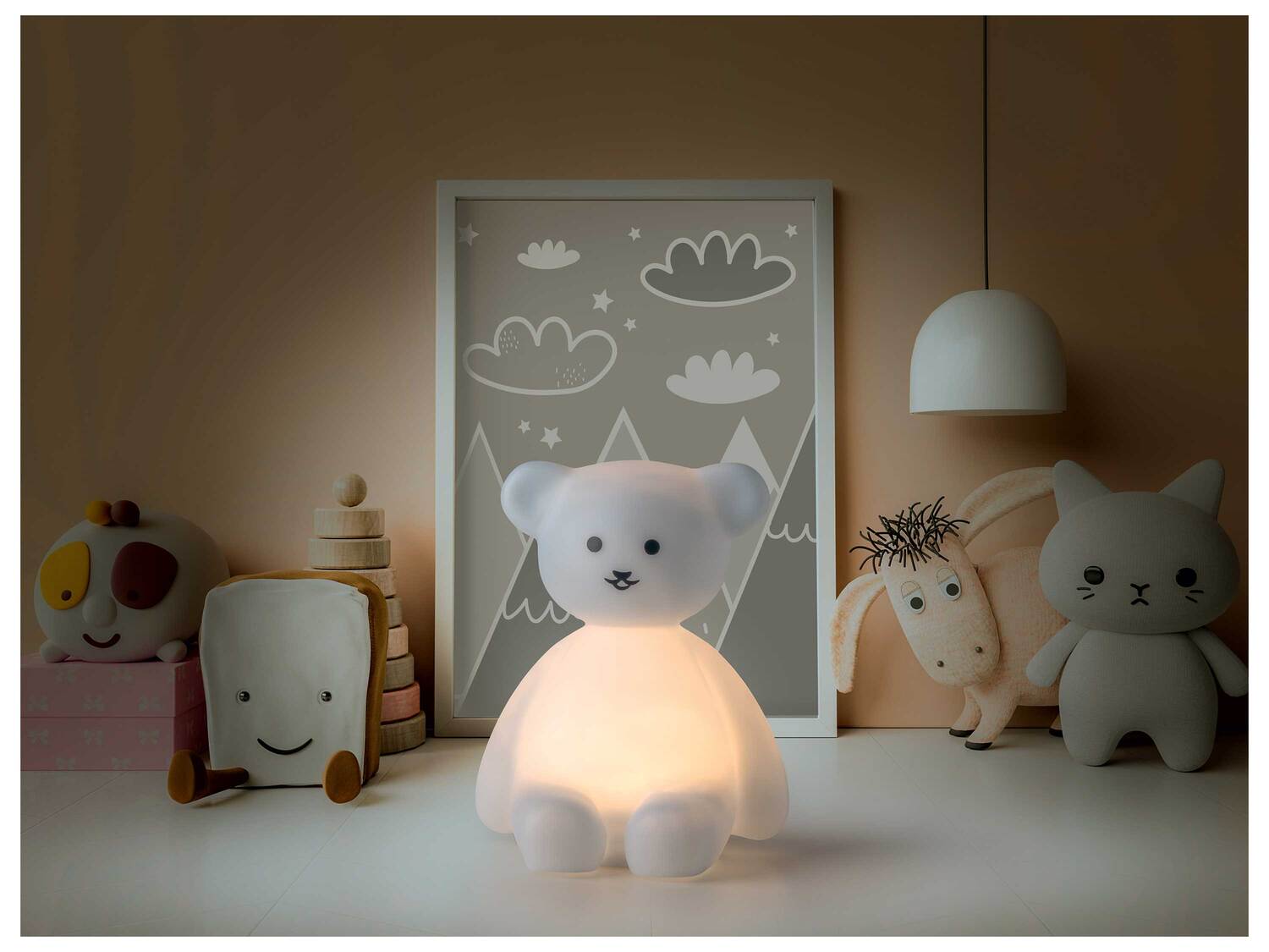 Veilleuse à LED , le prix 9.99 € 
- Lumière douce pour la chambre d&apos;enfant
- ...