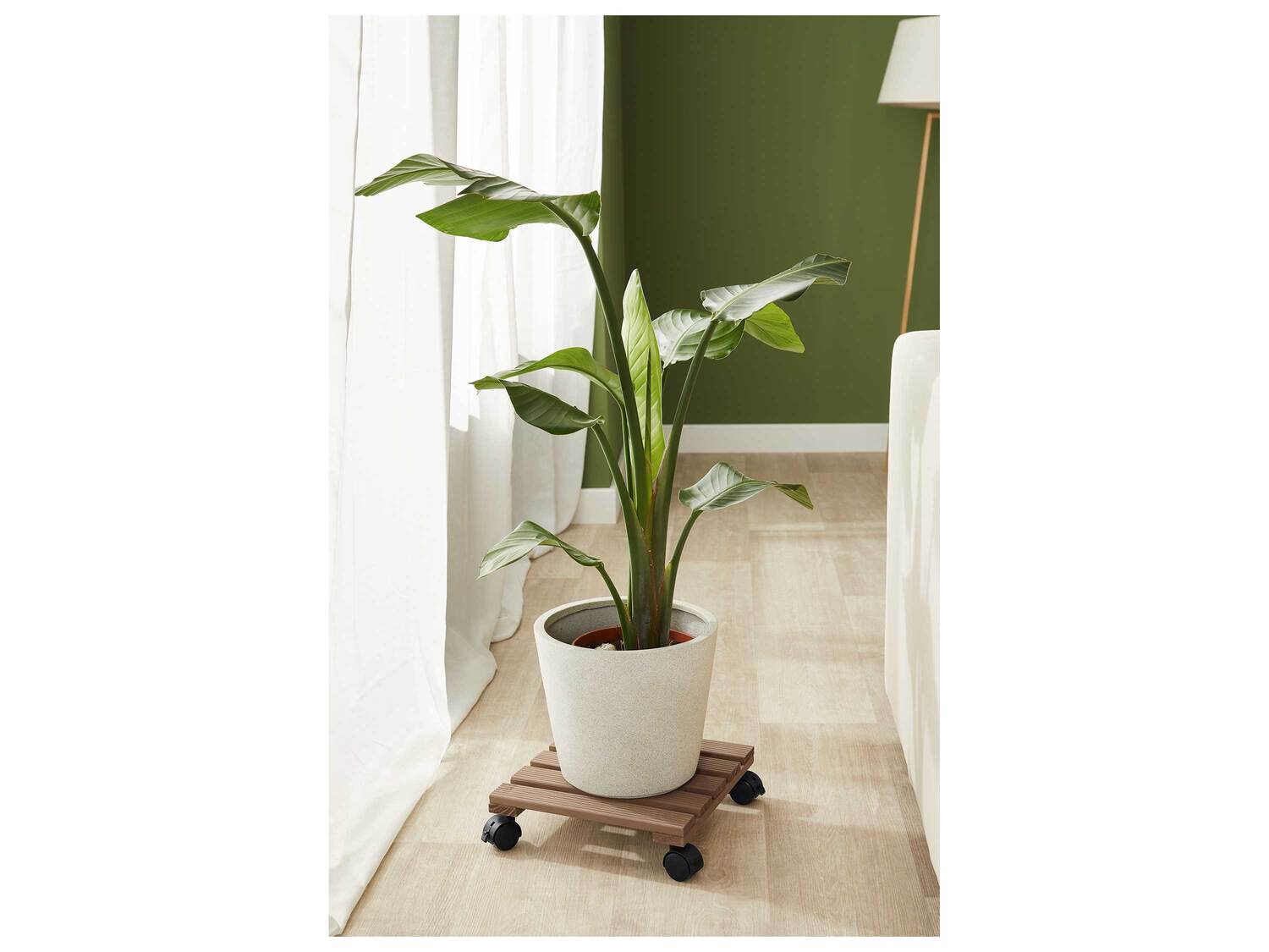 Support roulant pour plantes , le prix 6.99 &#8364; 
- Au choix :
- Env. 30 ...