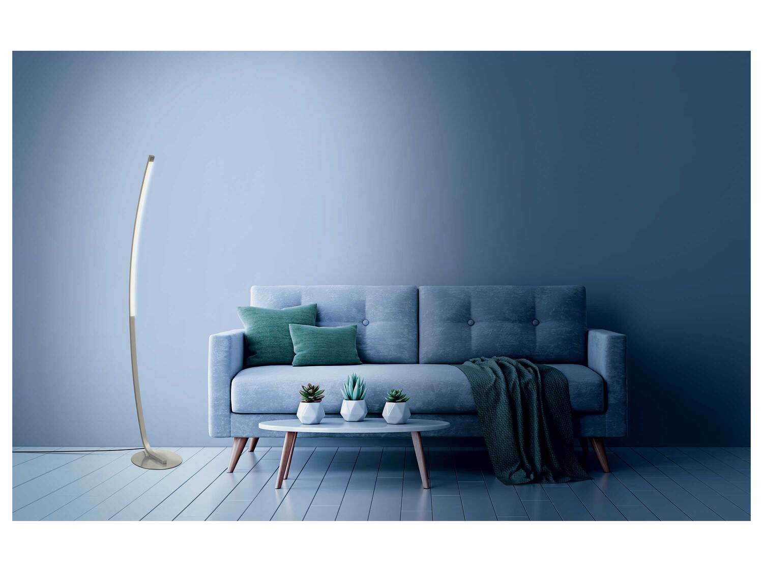 Lampadaire à LED connecté , le prix 39.99 &#8364; 
- Hauteur : env. 148 cm
- ...