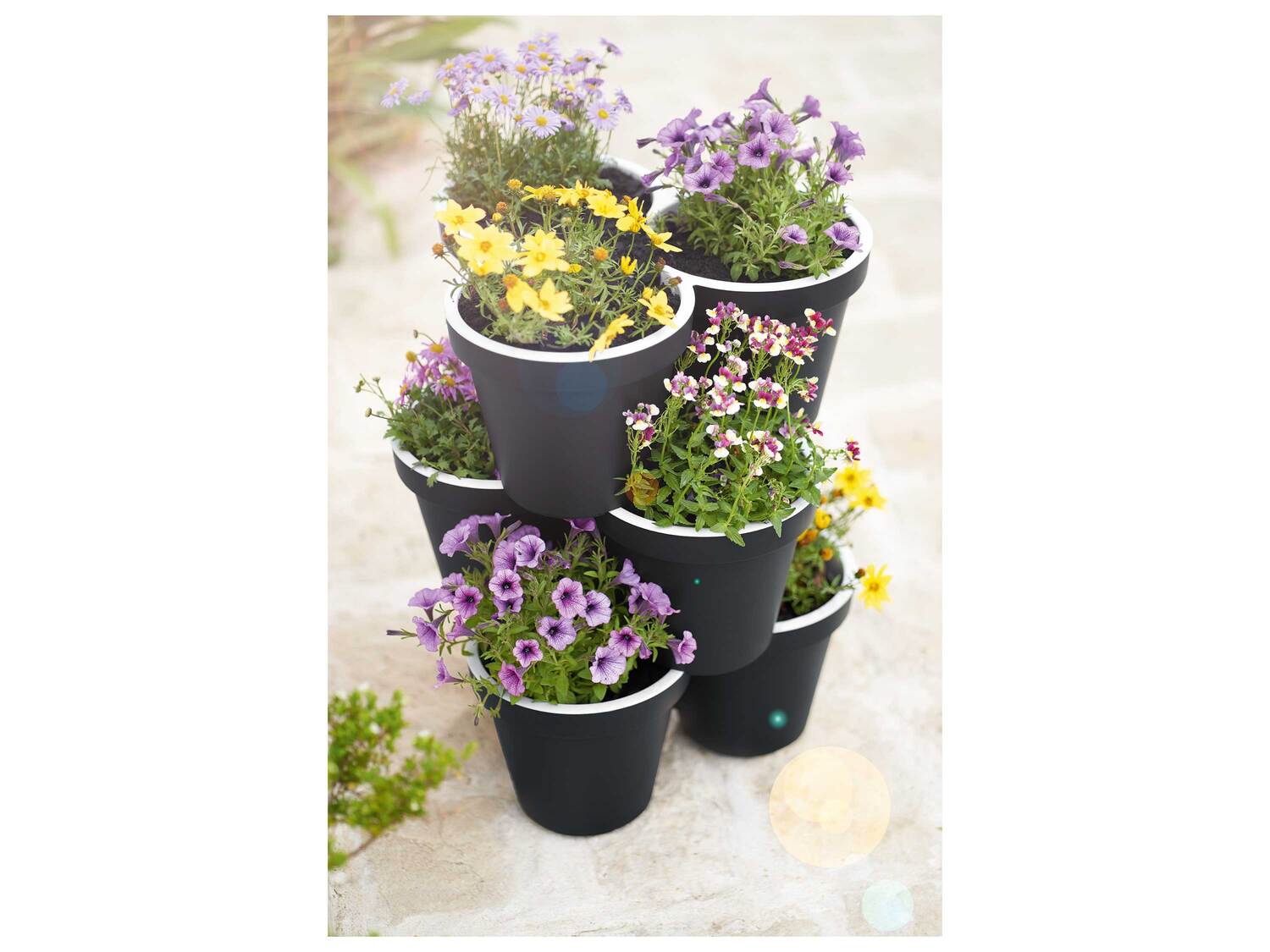 Pot de fleurs , le prix 12.99 &#8364; 
- Set de 3
- Hauteur d&#39;env. 60 ...