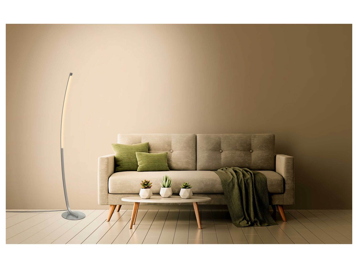 Lampadaire à LED connecté , le prix 39.99 &#8364; 
- Hauteur : env. 148 cm
- ...